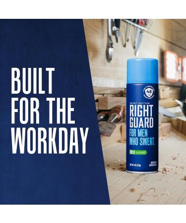 Right Guard Sport Fresh Scent Antiperspirant & Deodorant Spray Aluminum-Free Blocks Sweat 48-Hour Odor Protection Quick-Drying & Long-Lasting 6oz - Buy Online on GoSupps.com