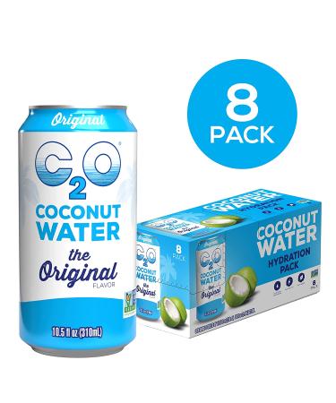 C2O Original Coconut Water 10.5 FL OZ (8 Pack) - Pure Hydration from Fresh Coconuts - Buy Online on GoSupps.com
