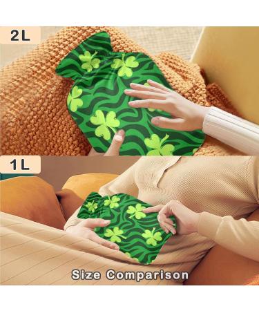 Naanle Kleeblatt 2L Heat Bottle - Warm & Cold Therapy for Pain Relief | Large Warm-Up Bag for Bed Hands Feet - Buy Online on GoSupps.com