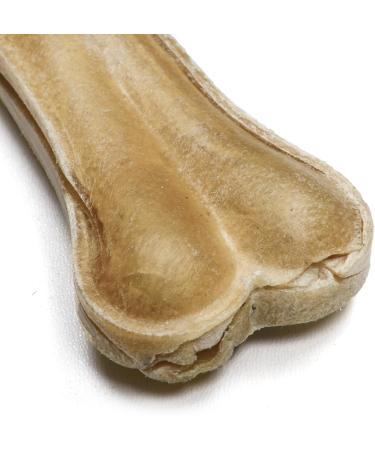 Premium Feeders Long Lasting 6 Rawhide Pressed Bones for Dogs 10 Pressed Bones Natural Treats for Large Dogs Durable Dog Chew Digestible Treat for Dental Health & Fresh Breath - Buy Online on GoSupps.com