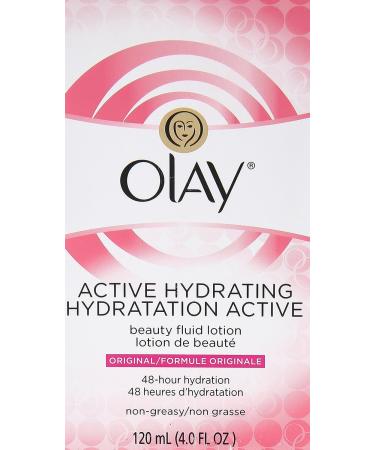 Olay Active Hydrating Beauty Fluid Lotion 120 mL - Hydrating Skincare Essential - Buy Online on GoSupps.com