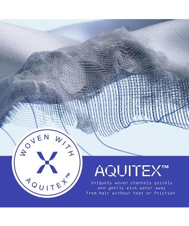 AQUIS Whitecap Towel Hair-Drying Tool | Ultra-Absorbent Recycled Microfiber - Buy Online on GoSupps.com