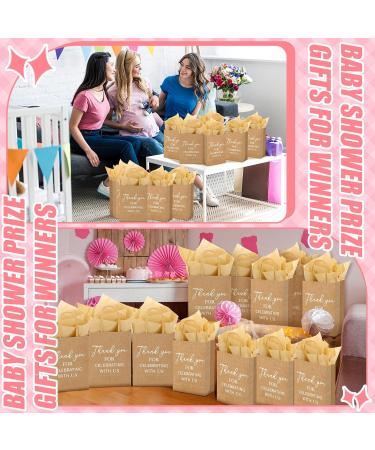 Buy 6 Sets Baby Shower Prizes | Perfect Game Winner Gifts & Thank You Bags with Accessories & Tissue Paper - Buy Online on GoSupps.com