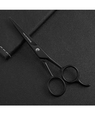 Halo Forge Professional Mustache & Beard Scissors - 5.5 Inch Small Sharp Stainless Steel Shears for Men - Precision Trimming Facial Hair, Eyebrow - Black - Buy Online on GoSupps.com