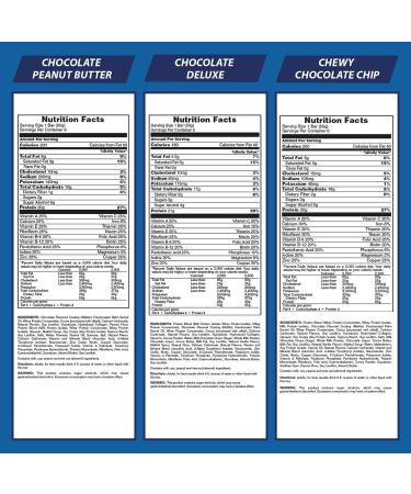 Pure Protein Bars - High Protein Nutritious Snack Variety Pack (18 Count) for Energy Boost - Buy Online on GoSupps.com