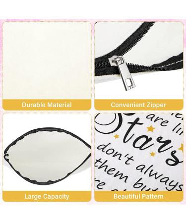 3-Piece Good Friend Gifts Cosmetic Bags for Women - Funny Long Distance Friendship, Birthday, Christmas & Moving Away Presents - Makeup Travel Cases for Best Friends, Soul Sisters (Stylish Design) - Buy Online on GoSupps.com