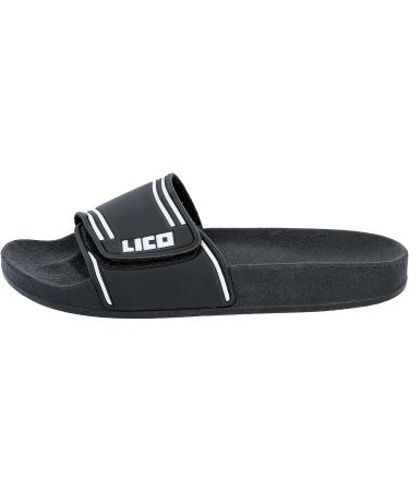 Lico Unisex Coast V Sports Sandal 42 EU Black White - Comfortable & Stylish Footwear | International Shipping Available - Buy Online on GoSupps.com