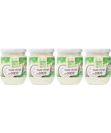 Jardin Bio Virgin Coconut Oil 200 ml - Pack of 4 - Buy Online on GoSupps.com