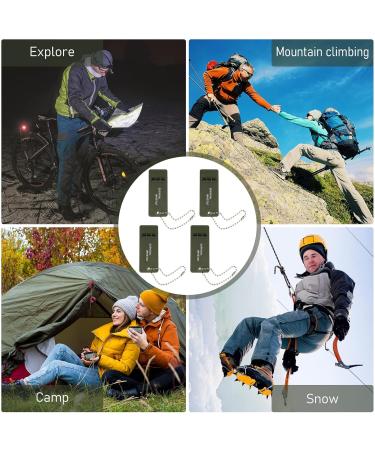 BBto 4-Piece Signal Pipe Set - High Decibel Emergency Whistle with Lanyard for Boating Camping Hiking & Survival Gear (Green) - Buy Online on GoSupps.com