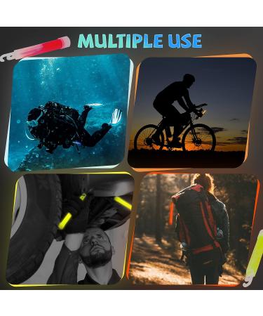 Party Club of America Premium 4 Glow Fever Bulk Ultra Bright Multi Color Glow Sticks - 50 Pack - Buy Online on GoSupps.com