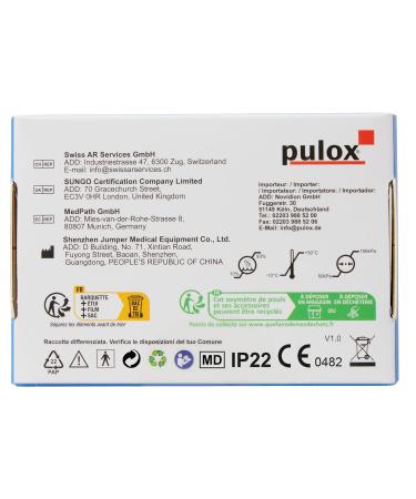Buy Pulox PO-235 Pulse Oximeter for Children - Accurate Oxygen Saturation & Pulse Rate Measurement with Alarm Function - International Shipping Available - Buy Online on GoSupps.com