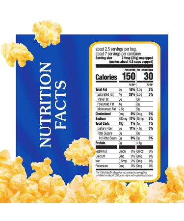 ACT II Movie Theater Butter Popcorn 3 ct 2.75 oz Bags - Delicious Microwave Snack - Buy Online on GoSupps.com
