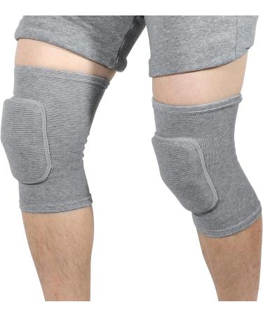 VOCOSTE Knee Brace Protection Sponge Pads - Soft Breathable Support for Sport Gym Skating - Size L Gray - Buy Online on GoSupps.com