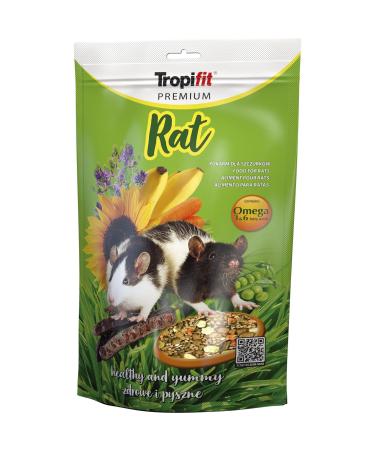 Rat 500g - Complete food for rats with sweet bananas, grapes and carrots