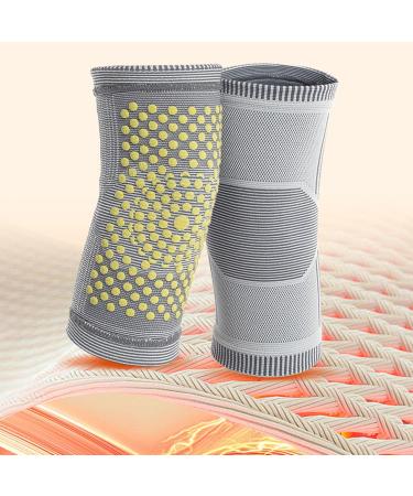 Self Heating Knee Sleeve for Winter | Warm Wormwood Knee Pads | 360 Comfort & Elasticity | Optimal Support for All Sizes - Buy Online on GoSupps.com
