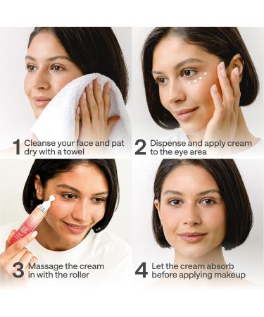 Best Caffeine Eye Cream for Puffiness & Dark Circles - Hydrating Under Eye Roller for Bright Eyes | Shop Internationally - Buy Online on GoSupps.com