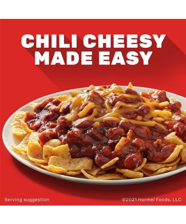 Hormel Chili With Beans 15 oz (Pack of 8) - Delicious and Convenient Chili Option - Buy Online on GoSupps.com