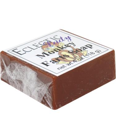 Monkey Farts Glycerin Soap - Eclectic Lady 4 oz Bar | Handmade Moisturizing Vegan | International Shipping Available - Buy Online on GoSupps.com