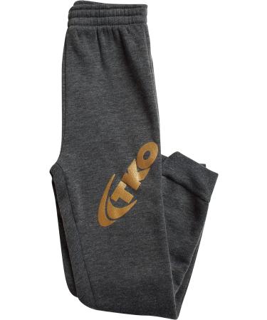 TKO Girls' 4-Piece Fleece Hoodie and Sweatpants Set (Size 4-12) - Mauve/Black/Grey/Pink - Buy Online on GoSupps.com