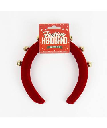 Gift Republic Women's Festive Bauble Headband Red One Size - Buy Online on GoSupps.com