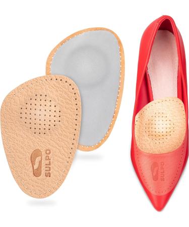 Buy Sulpo Orthopedic Shoe Insoles - Leather Half Soles & Cushions for Enhanced Comfort - Sizes 39/40 - Buy Online on GoSupps.com