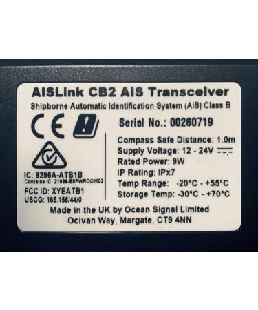 AISLink CB2 AIS Transponder with 2 Man Overboard Beacons - Black - Buy Online on GoSupps.com