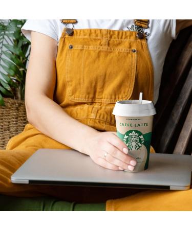 Starbucks Caffe Latte Iced Coffee - 220ml | Refreshing Summer Beverage - Buy Online on GoSupps.com