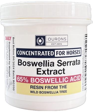 Premium 150g Boswellia Serrata Powder Extract - 65% Boswellic Acid for Horses - Buy Online on GoSupps.com