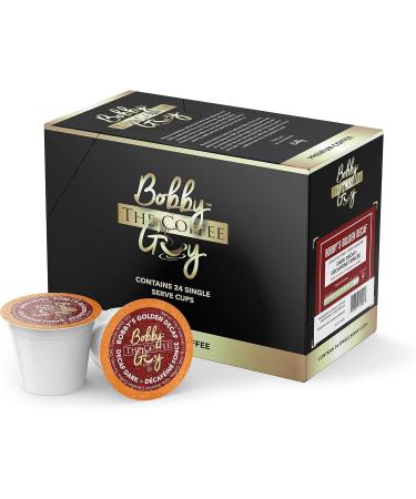Bobby's Golden Decaf Compatible with Keurig K-Cup Brewers 24 Count - Buy Online on GoSupps.com
