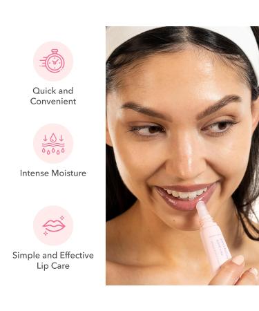 Patchology Ros Lip Sleeping Mask - Hydrating Overnight Treatment with Hyaluronic Acid & Resveratrol for Soft Healed Lips (14.7 ml - Buy Online on GoSupps.com