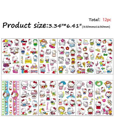 WENSHEN Cat Tattoos 100PCS - Cute Temporary Tattoos for Kids Girls Birthday Party Decorations - Buy Online on GoSupps.com