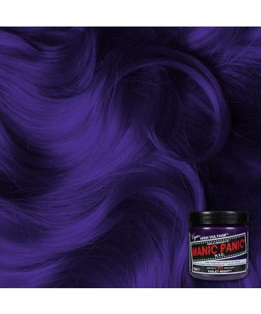 Manic Panic Violet Night Semi Permanent Hair Dye - Vegan Cruelty-Free Purple Hair Color (Pack of 3 x 118ml) - Buy Online on GoSupps.com