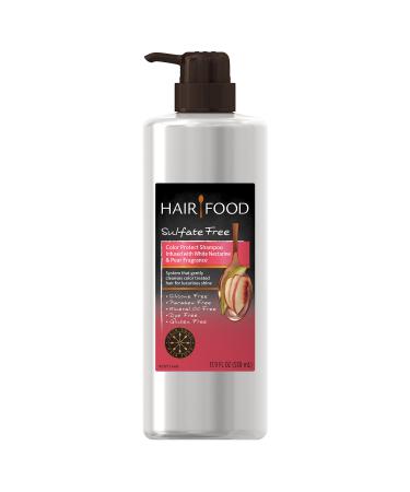 Hair Food Sulfate Free Color Protect Shampoo with White Nectarine & Pear Fragrance  17.9 Fluid Ounce - Buy Online on GoSupps.com