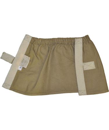 Tag Safari Canvas Gaiters - Khaki, Medium Size for Hiking, Walking, Hunting & Climbing - Buy Online on GoSupps.com