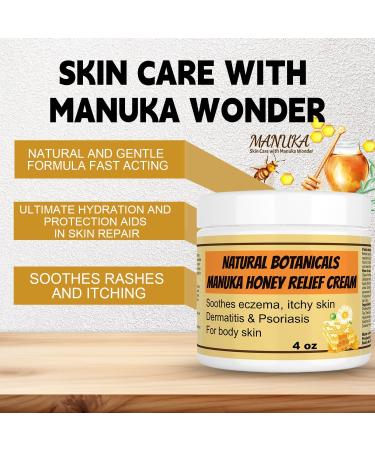 Buy Manuka Honey Eczema Balm - Soothing Relief for Psoriasis Rashes & Itchy Skin - Natural Remedy for Adults & Children - Buy Online on GoSupps.com