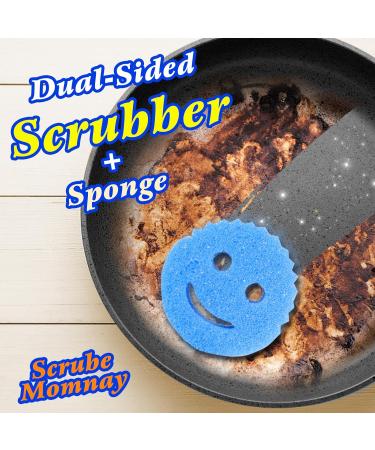 Scrub Shooting Star- Dish Sponge Scratch-Free Multipurpose Dish Sponges for Kitchen and Bathroom Dual-Sided Dish Sponges for Scrubbing + Wiping Spills BPA Free (3 Count) - Buy Online on GoSupps.com
