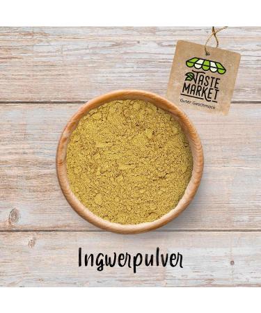  TASTE Guter Geschmack 500 g ginger powder ground ginger tea ginger root spices ginger water - Buy Online on GoSupps.com