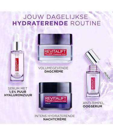 L'Oreal LOr al Paris Revitalift Filler Day Cream Aging skin Combination skin Normal skin Sensitive skin 50ml - Buy Online on GoSupps.com