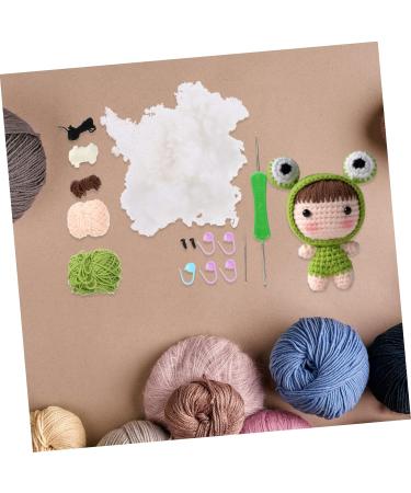 Lurrose 4 Sets Wool Doll Crochet Hook Key Hanging Decor Supply Knitted Key Pendants Crochet Supplies Simple - Buy Online on GoSupps.com