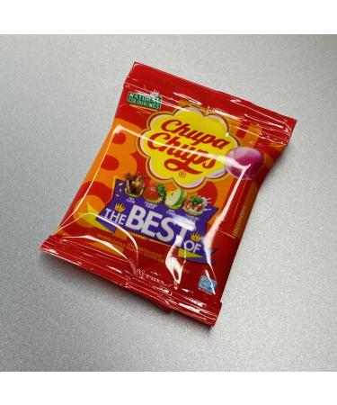 Chupa Chups The Best of Lollipops | 12's Lollies per Pack (144g) | Assorted Flavours: strawberry apple cola and strawberry-cream. - Buy Online on GoSupps.com