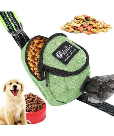 Cotal bag dispenser for dogs feed bag dog training treat treats multifunctional with feces bag dispenser delicacies dog eleckerli bag for walking dog training (green) - Buy Online on GoSupps.com