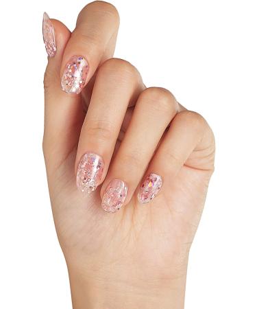 BlueSky Gel Nail Polish Flirt SP16 Alabaster Glitter | Long Lasting Chip Resistant | 10 ml | UV LED Lamp Required - Buy Online on GoSupps.com