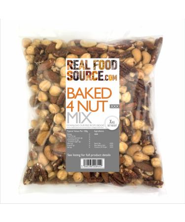 RealFoodSource Baked 4 Nut Mix 1kg