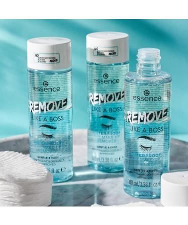Essence 'Remove Like a Boss' Waterproof Eye Make-up Remover | Vegan Nourishing 100ml | Alcohol-Free & Microplastic-Free - Buy Online on GoSupps.com