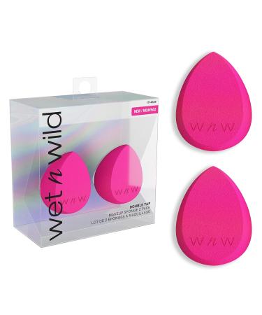 Double Tap Makeup Sponge Set - Vegan & Cruelty-Free Blender for Liquid, Cream, and Powder Makeup - 2 Pack - Buy Online on GoSupps.com