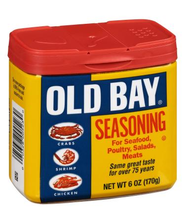 OLD BAY Seasoning, 6 oz 6 Ounce (Pack of 1)