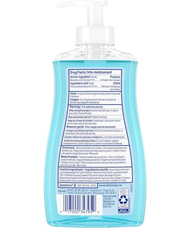 Dial Antibacterial Liquid Hand Soap Spring Water 325ml Spring Water 325 ml (Pack of 1) - Buy Online on GoSupps.com