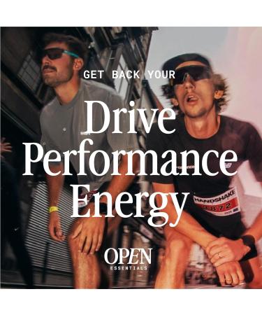 OPEN Essentials Edge 11-in 1 Testosterone Booster for Men Over 30 - Drive, Energy, Performance - Tongkat Ali, Fenugreek, KSM-66 Ashwagandha - 120 Precision Release Capsules - Buy Online on GoSupps.com