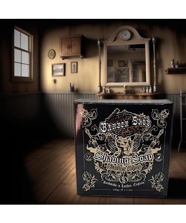Barber Shop Shaving Soap - Scented with our famous Barber Shop scent