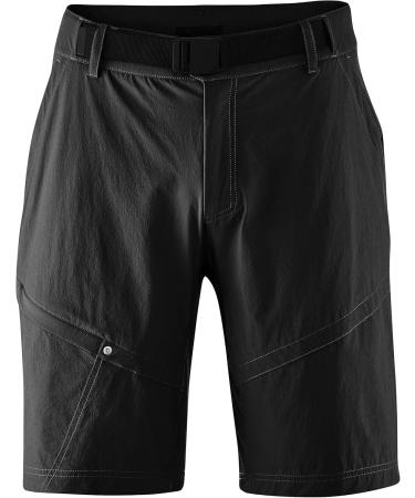 Gonso Men's Cycling Shorts Arico - Padded Short Cycling Shorts with Button-in Underpants Size S Black | Best International Shipping - Buy Online on GoSupps.com